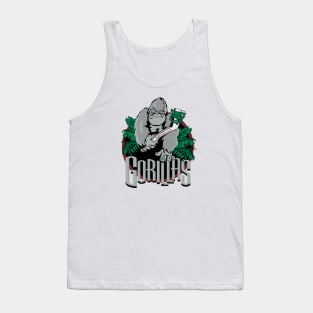 Defunct Amarillo Gorillas Hockey Tank Top